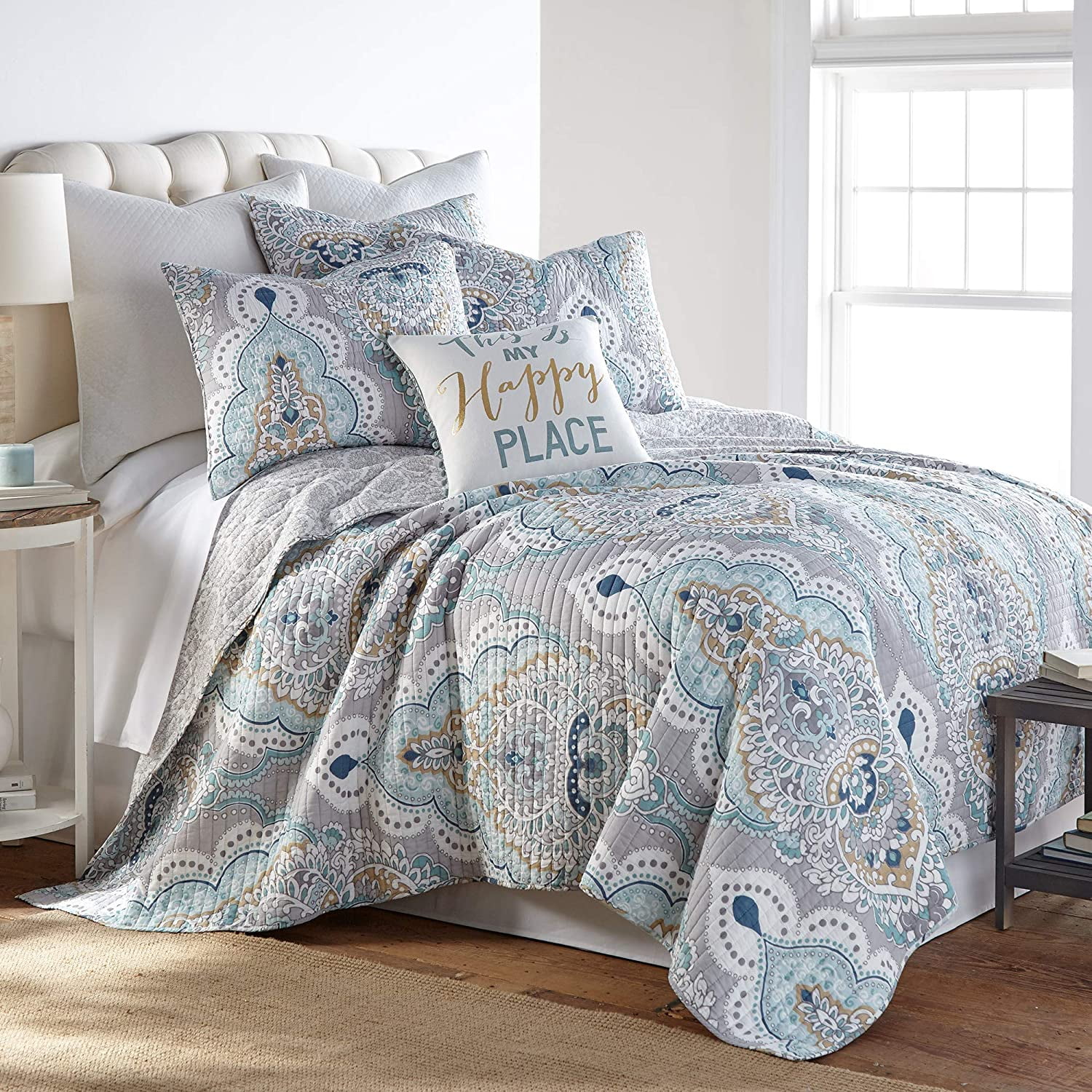Levtex Home - Olyria Quilt Set - King Quilt + Two King ...
