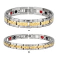 thumbnail image 3 of Sonducket de terapia magnética magnética hipoalergénica de acero titanio elegante y elegante Ropa, zapatos y accesorios Miscelánea masculino, 3 of 6