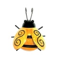 thumbnail image 6 of 3D Metal Ladybug Ornaments Hanging Wall Sculpture Little Decorative 4.33Inchx3.46Inchx2.17inch Yard Fence Decor Rust Yellow, 6 of 8