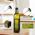 thumbnail image 3 of 17 Oz Glass Olive Oil Dispenser Bottle, Kitchen 500ml Oil & Vinegar Cruet with Pourers & Funnel, 3 of 7