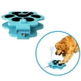 thumbnail image 2 of Hinzonek Dog Water Fountain and Sprinkler, Outdoor Pet Dog Step on Water Dispenser with Hose, Multifunctional Paw Activated Drinking Fountain, Garden Sprinkler Toy, Blue, 2 of 9