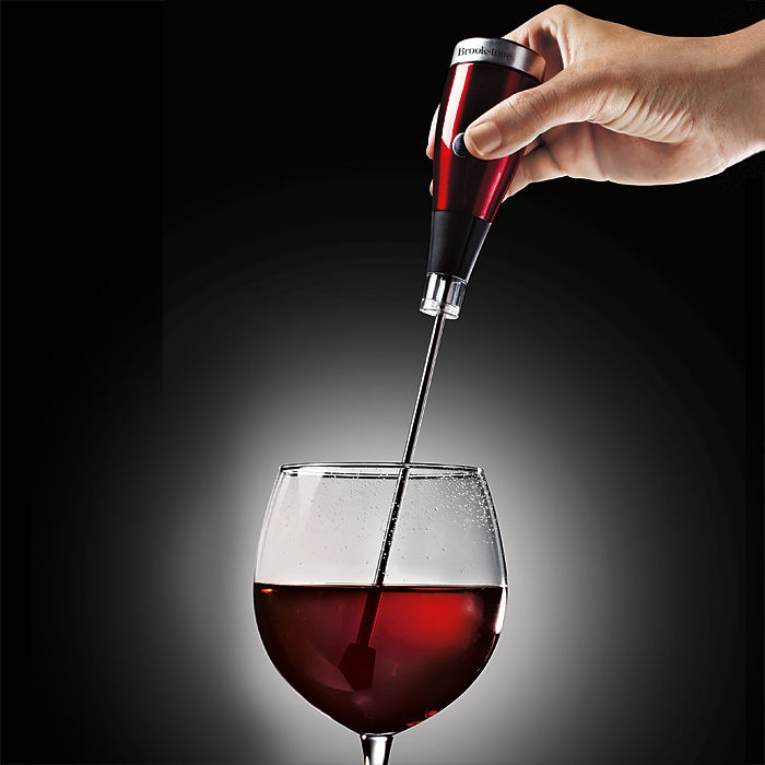 Brookstone Aero Wine Aerator Stainless