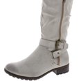 thumbnail image 3 of White Mountain Liona Riding Boots Women's Shoes Gray Size 6.5 M, 3 of 3