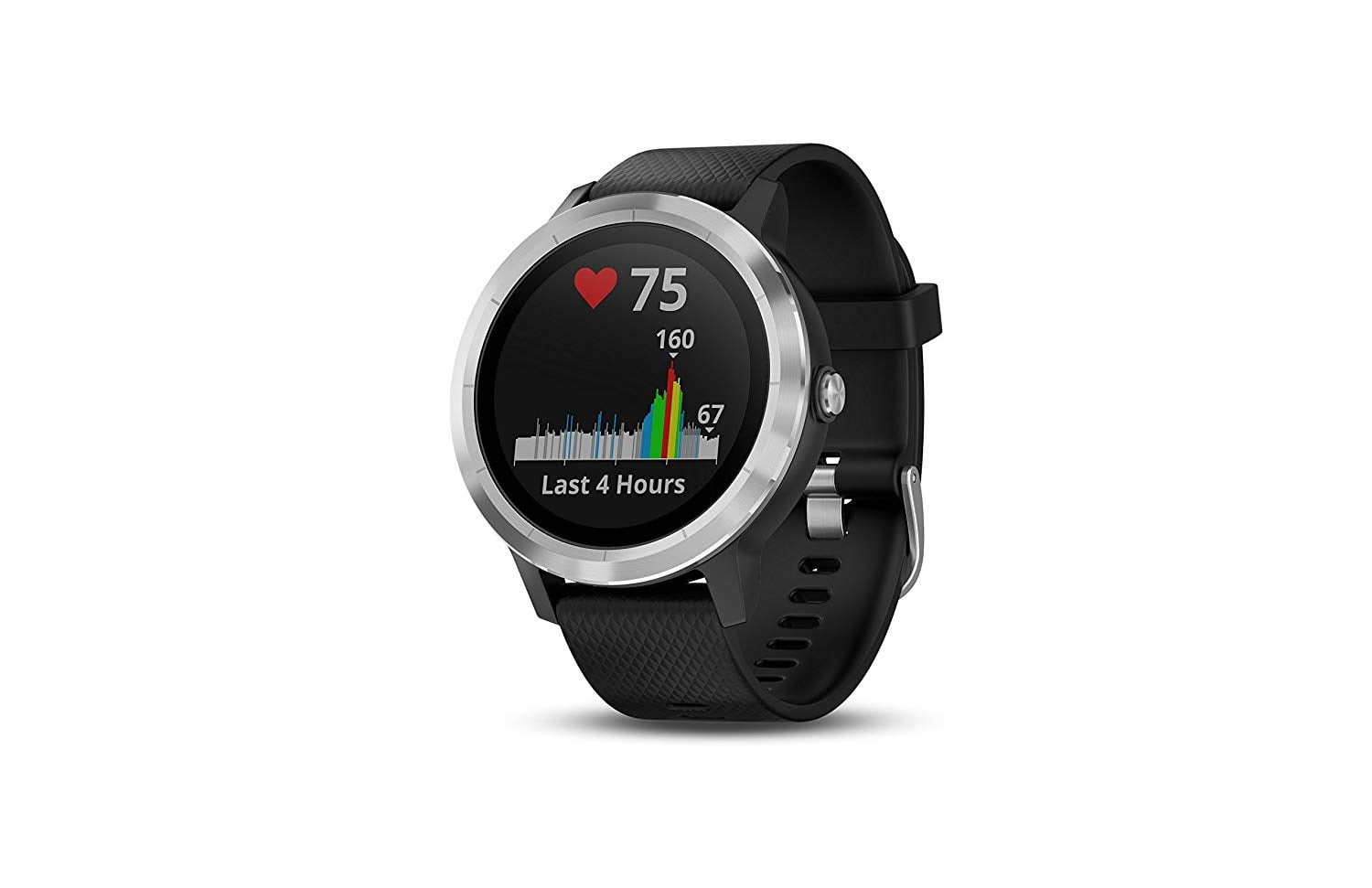 garmin vivoactive 3 white and stainless gps smart watch