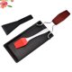 thumbnail image 2 of GOOHOCHY 1 juego de comal de metal resistente para barbacoa, antiadherente y anticorrosivo, para exteriores, color negro, 2 of 8