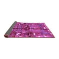 thumbnail image 2 of Ahgly Company Indoor Square Animal Purple Traditional Area Rugs, 7' Square, 2 of 4