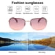 thumbnail image 3 of Gafas de sol sin marco Y2K, tendencia de moda, gafas de sol de alta gama, hechas de PC, metal, AC, 3 of 6