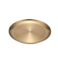thumbnail image 1 of Round Decorative Tray for Modern Home Stainless Steel Serving Tray for Vanity Organizer Perfume Coffee Table Kitchen and Bathroom, 1 of 6