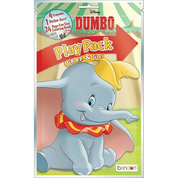 Play Pack - Dumbo - Grab and Go Party Favors - 8ct