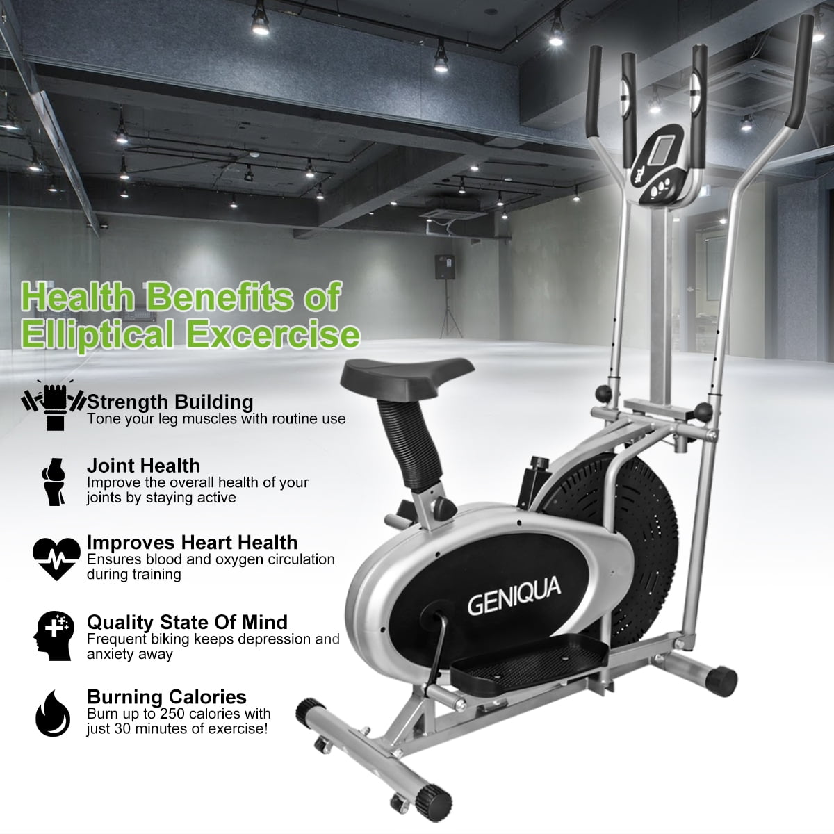 Geniqua elliptical hotsell