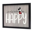 thumbnail image 2 of Marco de madera de Mickey Mouse de Disney de Open Road Brands para decoración de pared, 2 of 7