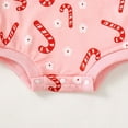 thumbnail image 5 of Pandaie Baby Girl Boy Christmas Sweatshirt Toddler Long Sleeve Romper Infant Bodyusuit Pullover Tops Clothes Pink 3-6 Months, 5 of 7