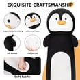 thumbnail image 2 of Almohada corporal de peluche HAIJUNYA Penguins 36 cm, 2 of 9