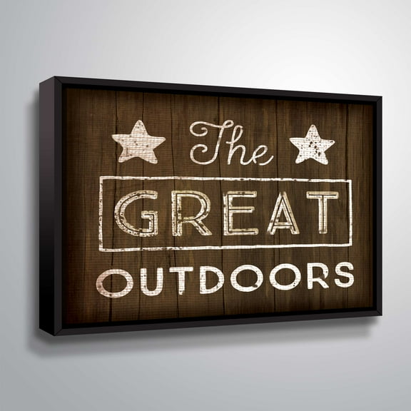 ArtWall Great Outdoors, Gallery Wrapped Floater-framed Canvas by Jennifer Pugh