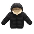 thumbnail image 1 of URMAGIC Toddler Boys Girls Removable Hooded Windproof Snow Winter Padded Puffer Jacket Outwear 2-6T, 1 of 7
