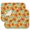 2 Pack Sunf, variant on 2pcs Hemp Leaf Kitchen Drying Mat, Multipurpose Heat Resistant Counter Protector, Urban Street Style Minimalist Cannabis