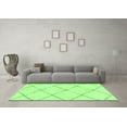 thumbnail image 3 of Ahgly Company Indoor Rectangle Solid Green Modern Area Rugs, 5' x 8', 3 of 4
