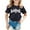Black, variant on Hienoo Toddler Girls T Shirt Graphic Short Sleeved Crew Neck T-Shirt Children's Casual Tshirt