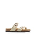 thumbnail image 2 of DREAM PAIRS Women's Casual Slide Sandals Cork Footbed with Adjustable Straps and Arch Support Flats, 2 of 6