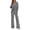 506_Grey, variant on Matching Pajamas for Couples Fall Fashion Must Have Women Pajama Sets V Neck Cozy Women's Sleepwear Long Sleeve Shirts Womens Pjs Sets Beige