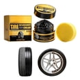 thumbnail image 1 of SIfdSeng Get it Fast Tire Shine with Sponge Tire Coating Paste Tire Paste Long Lasting Wet Gloss Tire Dressing for Trucks Motorcycles RVs Easy Apply Wheel Shine, 1 of 5