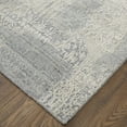 thumbnail image 3 of Feizy Eastfield Modern Abstract, Silver/Gray, 5' x 8' Area Rug Sheen Handmade Casual Distressed Floor Rug for Living room Bedroom, 3 of 8