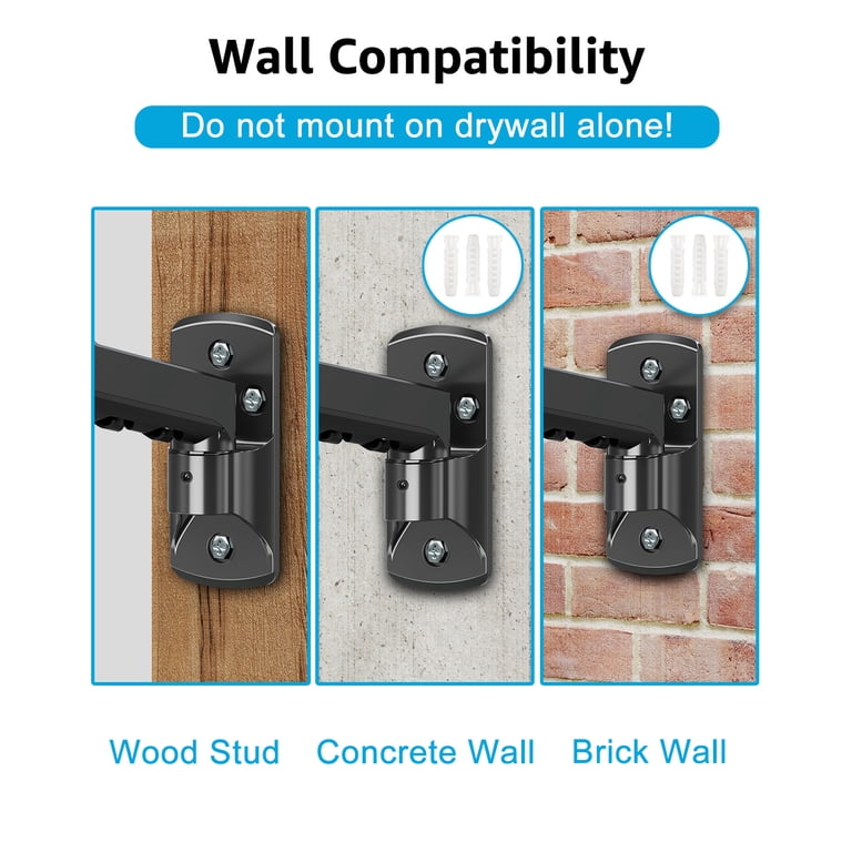 HOMOUNT Single Monitor Wall Mount for 17" to 32" Screens photo 4