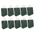 thumbnail image 4 of HEALEEP 10pcs Paper Handle Bags Durable Takeaway Food Bags For Bakery Picnic Travel Multi Use Present Packaging Deep, 4 of 8