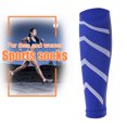 thumbnail image 4 of Bicicleta Pierna Pantorrilla Espinilleras Apoyo Correr Ndcxsfigh Atletismo Mangas de compresión (Azul), 4 of 6