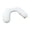 White, variant on Bothyi Nail Arm Rest Cushion U Shape Portable Armrest for Home DIY Holiday Personal gray