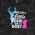 thumbnail image 4 of Inktastic Gender Reveal Will It Be a Little Buck or Doe? Girls Baby Bodysuit, 4 of 5