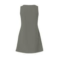 thumbnail image 6 of Qwertyu Summer Dresses for Women 2025 Sleeveless Beach Sundress V Neck Casual Vacation Tank Dress, 6 of 7