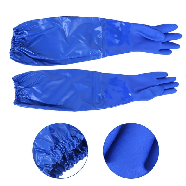 Guantes Resistentes Al Aceite, Guantes Resistentes A Productos Químicos Forro De Algodón Tejido Sin Costuras De Protección Resistencia A La Abrasión Para La Industria