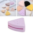 thumbnail image 3 of Triangle Makeup Sponge Holder/ Cosmetic Blender Sponge Case/ Portable Breathable Washable Compact Cute Soft Protective Container for Travel Light, 3 of 9
