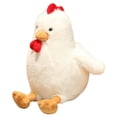 thumbnail image 4 of Juguete de figura de pollo, muñeca de pollo, decoración de dormitorio, muñeca de peluche linda, juguete de peluche de pollo, para niñas y niños, 4 of 10