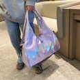 thumbnail image 4 of Nuevo bolso de tela Oxford con cremallera para mujer, 2024, de alta calidad, brillante, de gran capacidad, de almacén independiente, moderno bolso de hombro, 4 of 5