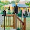 thumbnail image 2 of Home Garden Torch Set of 6, 16oz Outdoor Metal Torch Garden Décor,59-Inch Upgraded Citronella Torches with 3-Prong Grounded Stake, Metal Light Torches for Party Patio Pathway, 2 of 6