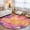 Multicolor, variant on Rock Cave Washable Area Rug 2 x 3 ft Star Clouds Canyon Nature Abstract Soft Non Slip Rugs Stain Repellent Indoor Felt Carpet for Living Dining Room Bedroom Home Office