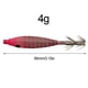 thumbnail image 3 of Señuelos de cebo de pesca Simulación realista suave con anzuelo de calamar (estilo B), 3 of 5