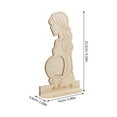 thumbnail image 2 of WHAMVOX Sonogram Picture Frame Pregnancy Gift Smooth Baby Birth Memory Picture Display Frame, 2 of 8