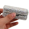 thumbnail image 3 of NICEXMAS Portable Lipstick Case with Mirror, Rhinestone Makeup Organizer for Travel and Daily Use, 3 of 6