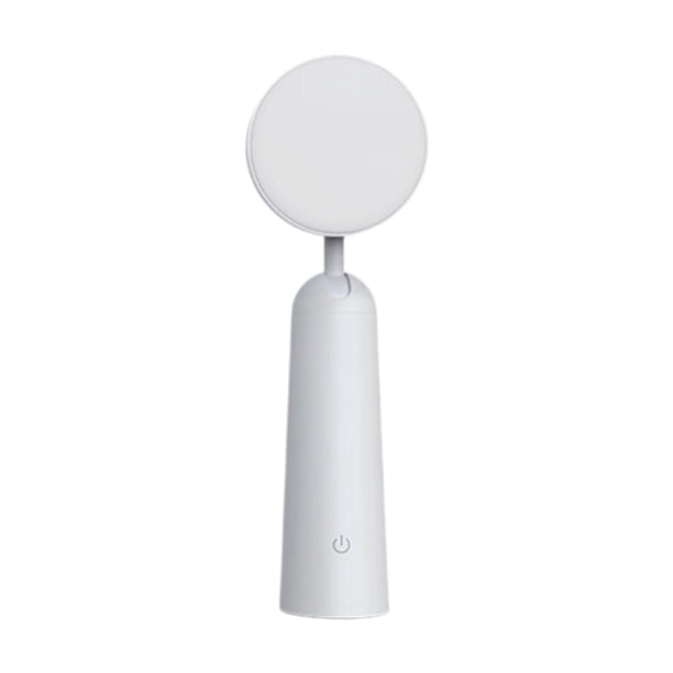 Lámpara de escritorio LED, luz de lectura, lámpara de mesa táctil para mesita de noche, habitación de niños, dormitorio. blanco