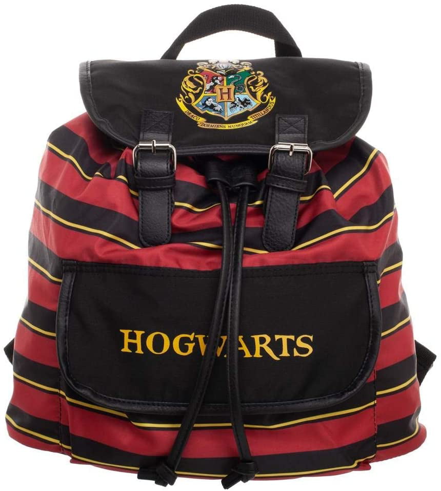 NYLY Teenage Junior High School Student Backpack Children School Bag Harry Potter Lightweight Waterproof Oxford Cloth Rucksack Medium Dark Grey B