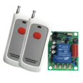 thumbnail image 2 of Interruptor de de telemando inalámbrico de Receptor de 1 canal 433 MHz transmisores para abridores de puertas de cochera, auto Soledad Control remoto inalámbrico de RF, 2 of 8