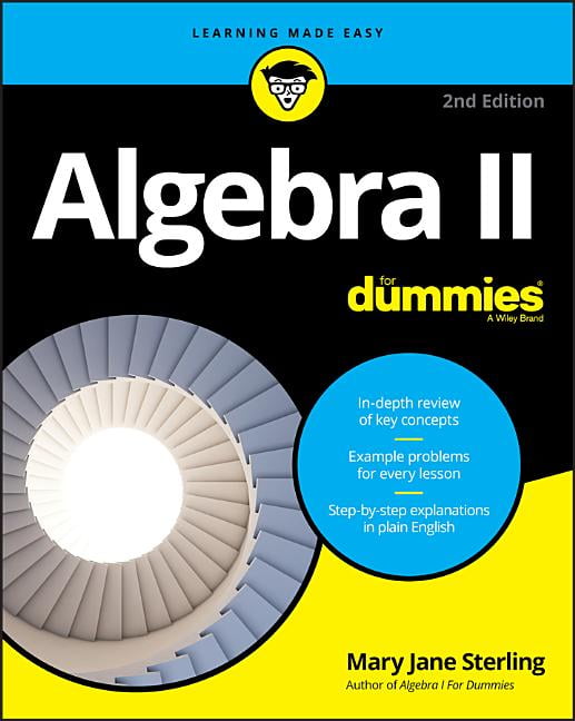 Algebra II For Dummies (Edition 2) (Paperback) - Walmart.com - Walmart.com