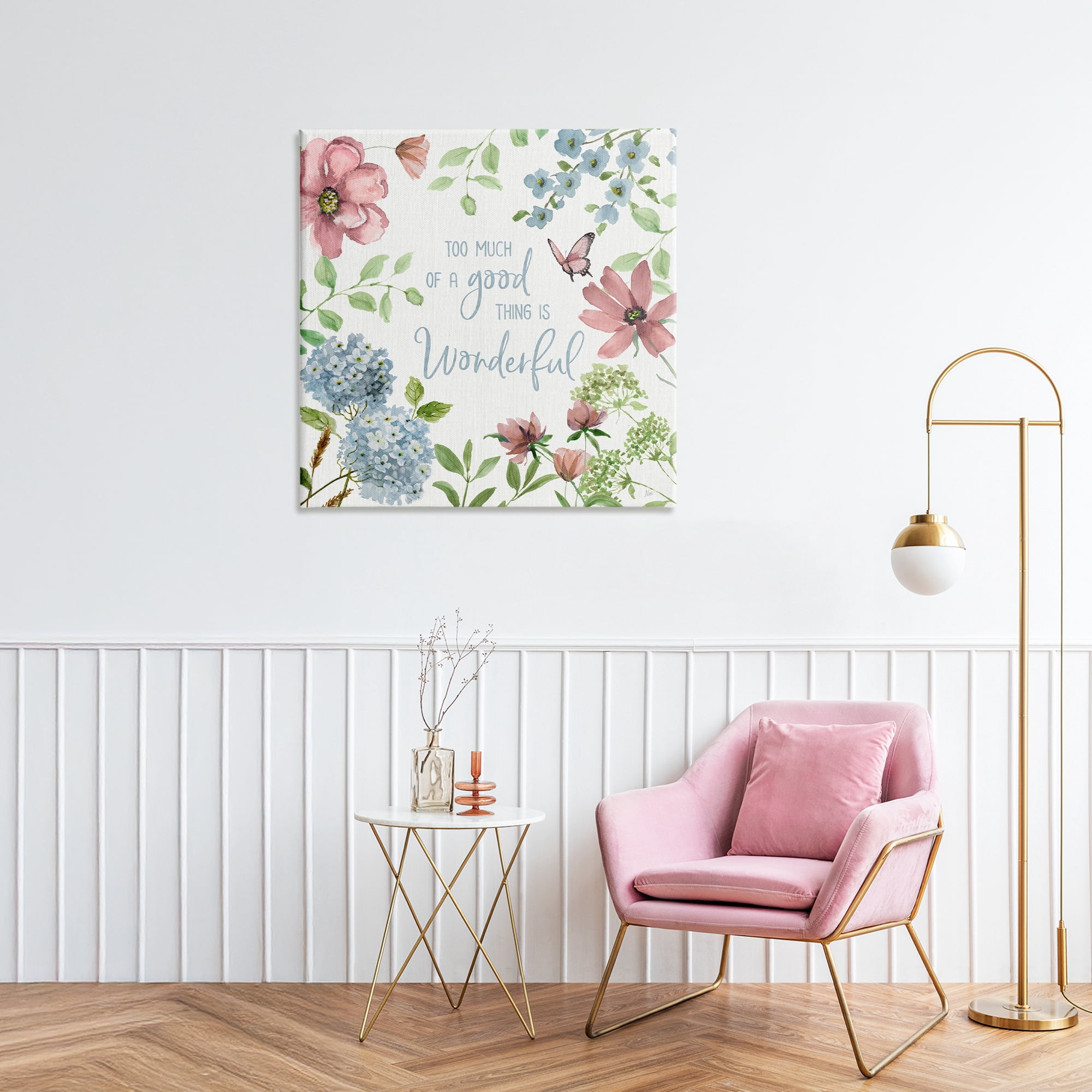 Stupell Industries Too Much Of A Good Thing Canvas Wall Art, design by Nan