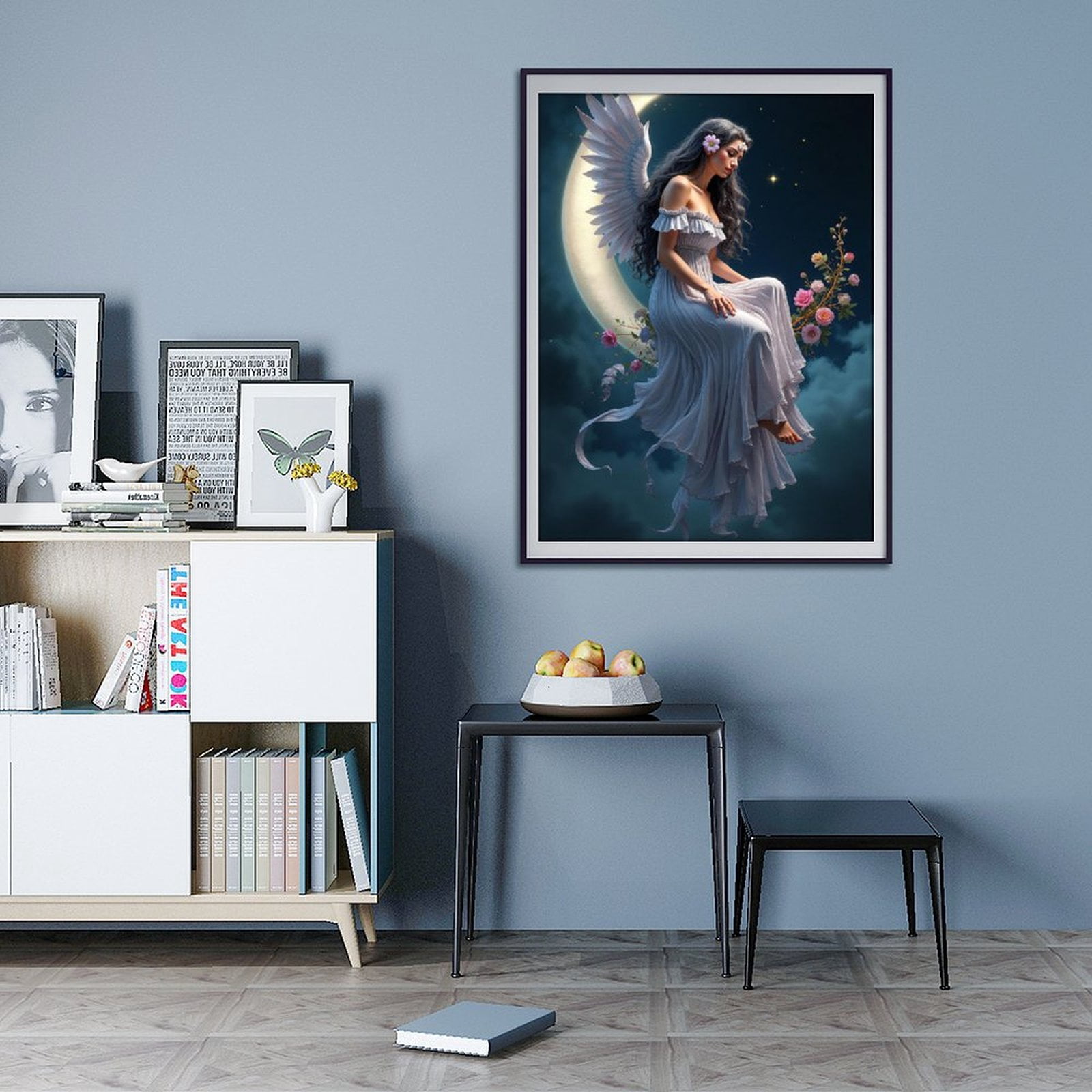 Diamond Art Kit for Adults, Classy Angel Print No.68 Diamond Painting for Adults Beginners, 5D DIY Diamond Art Painting Kits, Colorful Diamond Painting Craft for Home Decor 12x16