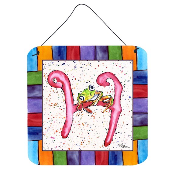Carolines Treasures 8431-HDS66 Beach and Seafood Wall or Door Hanging Prints 6HX6W multicolor