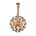 thumbnail image 2 of New LED Gold K9 Crystal Modern Led Chandelier Living Room Bedroom Luxury Interior Lighting My Lux Decor Round, 2 of 7