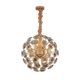 thumbnail image 2 of New LED Gold K9 Crystal Modern Led Chandelier Living Room Bedroom Luxury Interior Lighting My Lux Decor Round, 2 of 7